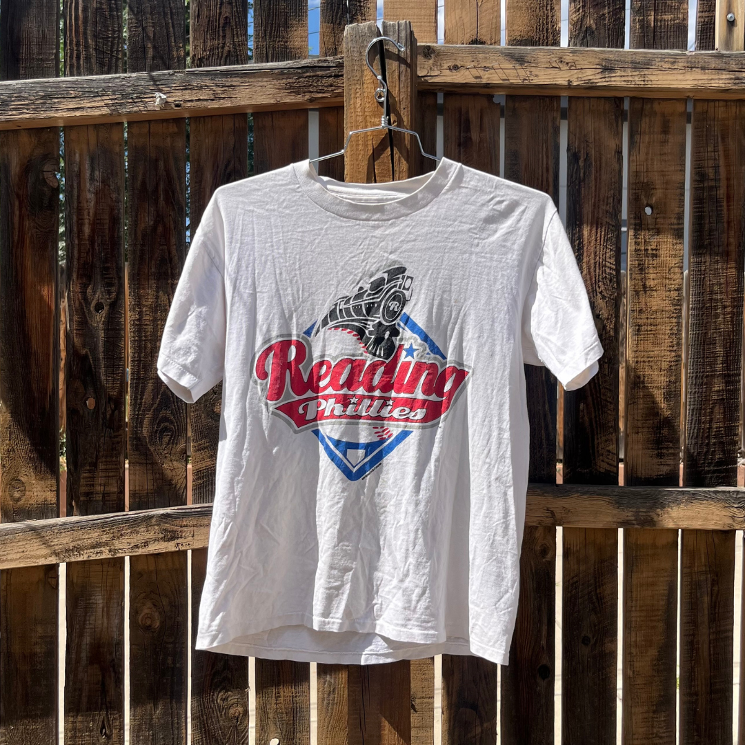 reading phillies baseball tshirt