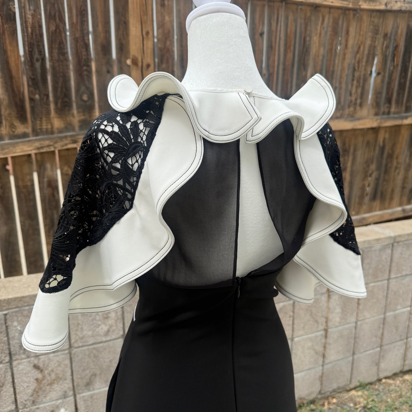 self-portrait grommet dress