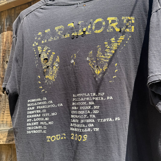 paramore '09 tour tee