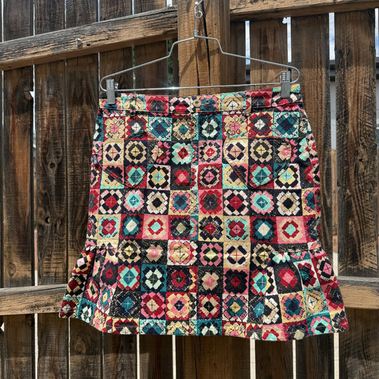 moschino jeans heart pocket skirt