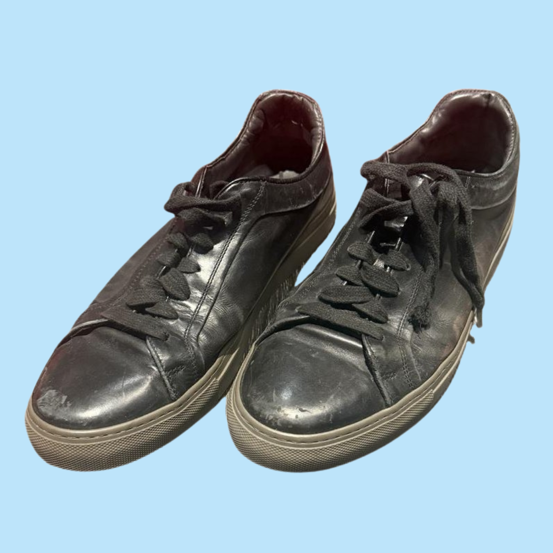 to boot new york leather sneakers